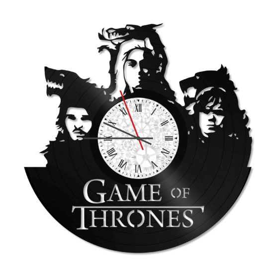ceas vinil, Game of Thrones, ceas decorativ