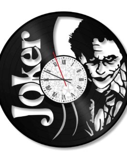 ceas decorativ de perete din vinil Joker